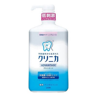 獅子CLINICA Advantage牙科藥用漱口水(低過敏非酒精)900ml
